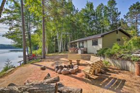 Lakefront Cabin with Private Dock and Beach!